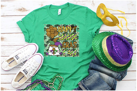 Gnome Happy Mardi Gras Sublimation Sublimation Jagonath Roy 