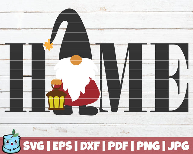Gnome Home SVG MintyMarshmallows 