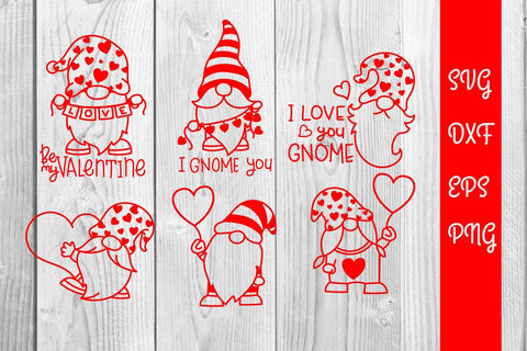 Gnome Love, Gnomes Valentine, Valentine SVG dadan_pm 