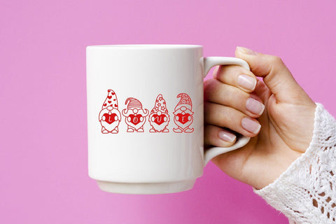 Gnome love, gnomes valentine, valentine svg SVG dadan_pm 