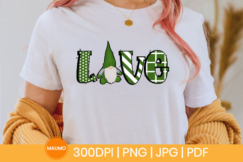 gnome love sublimation Sublimation Maumo Designs 