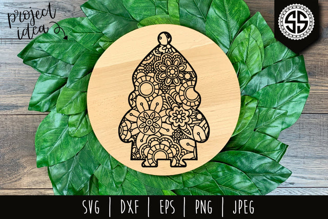 Gnome Mandala Zentangle SVG SavoringSurprises 