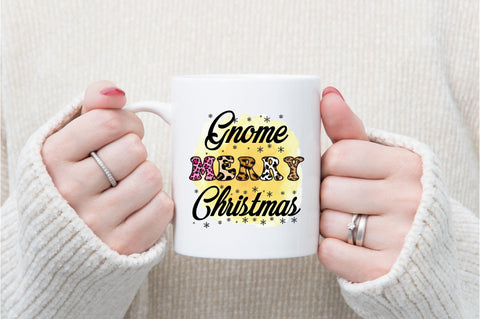 Gnome Merry Christmas Sublimation SVGArt 