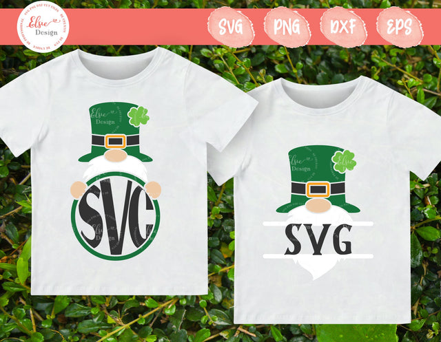 Gnome Monogram Set - SVG, PNG, DXF, EPS SVG Elsie Loves Design 
