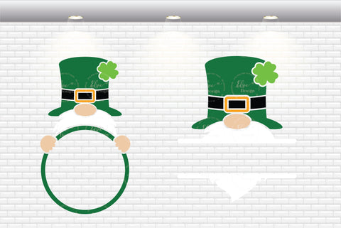 Gnome Monogram Set - SVG, PNG, DXF, EPS SVG Elsie Loves Design 