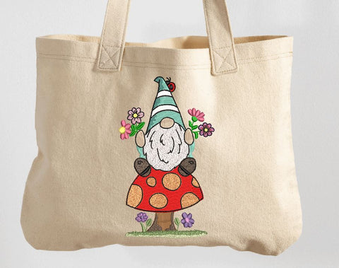 Gnome on Mashroom Embroidery Design Embroidery/Applique DESIGNS Angie 