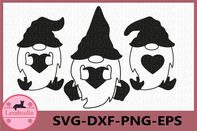 Gnome silhouette SVG SVG Lerastudio 