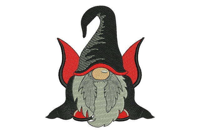 Gnome Sorcerer Embroidery Design, Wizard Merlin embroidery design, Halloween embroidery design, spooky season Embroidery/Applique DESIGNS NextEmbroidery 