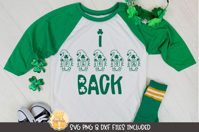 Gnome St Patrick's Day SVG | I Pinch Back SVG Cheese Toast Digitals 