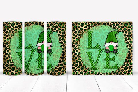 Gnome St Patricks Day Tumbler Sublimation I St Patricks Tumbler Sublimation Happy Printables Club 