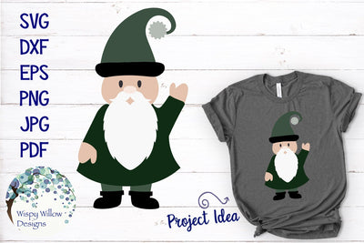 Gnome SVG and Clipart SVG Wispy Willow Designs 
