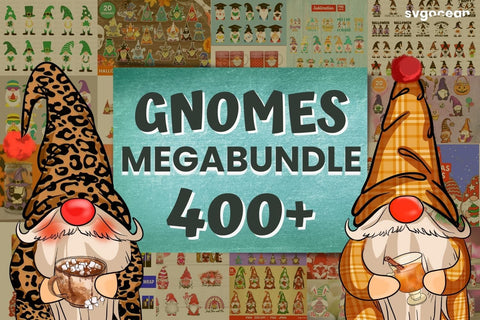 Gnome SVG Bundle | Megabundle SVG SvgOcean 