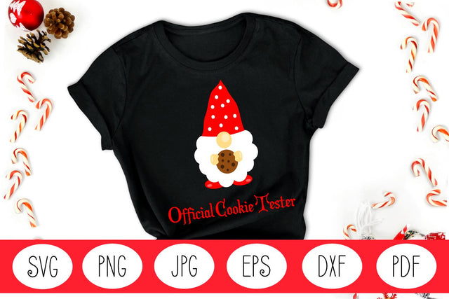 Gnome SVG | Christmas Gnome SVG | Christmas SVG | Cookie SVG SVG Angel Lynne Designs 