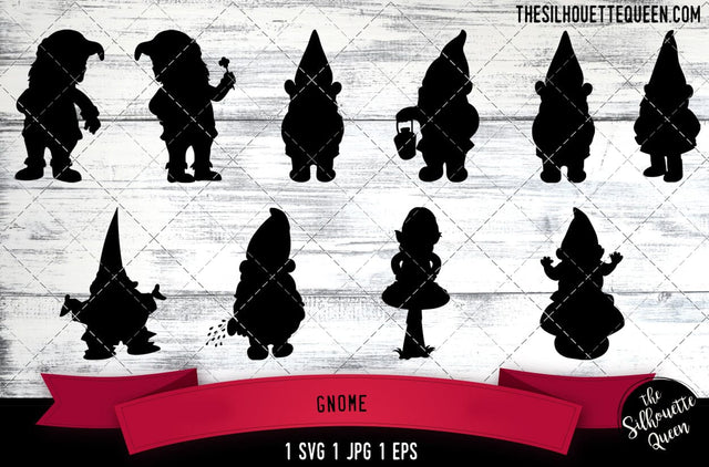 Gnome SVG File, SVG Bundle File-Cut File-Vector Clip Art for Commercial & Personal Use-Download-Cricut,Cameo,Explore,SCAL,Silhouette SVG Loveleen Kaur 