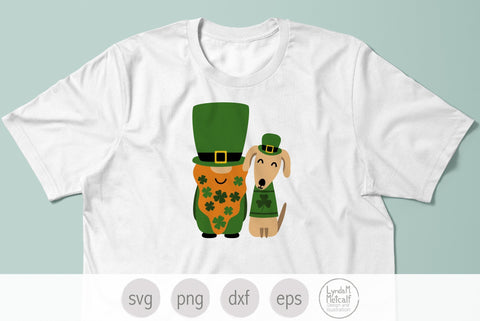 Gnome svg for St Paddy's Day, Dog svg for St Patricks Day SVG Lynda M Metcalf 