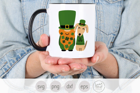 Gnome svg for St Paddy's Day, Dog svg for St Patricks Day SVG Lynda M Metcalf 