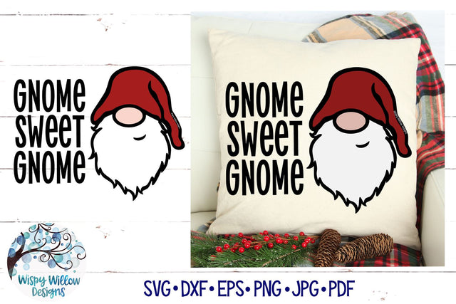 Gnome Sweet Gnome SVG SVG Wispy Willow Designs 