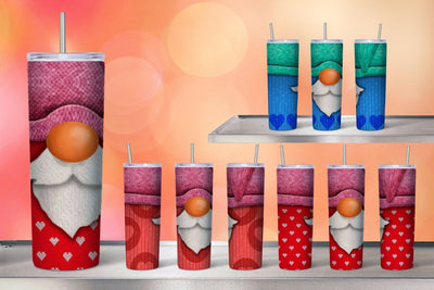 Gnome Tumbler Sublimation Sublimation SvgOcean 