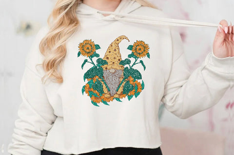 Gnome with Sunflower Sublimation Sublimation Jagonath Roy 