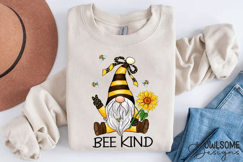 Gnomes Be Kind Sublimation Sublimation Owlsome.Designs 