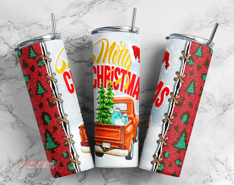Gnomes Christmas 20oz Skinny Tumbler Sublimation Designs, Tumbler Wrap - PNG Digital Download, Merry Christmas Tumbler Png, Instant Download Sublimation CaldwellArt 