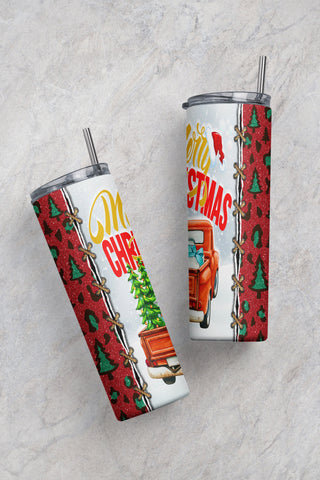 Gnomes Christmas 20oz Skinny Tumbler Sublimation Designs, Tumbler Wrap - PNG Digital Download, Merry Christmas Tumbler Png, Instant Download Sublimation CaldwellArt 