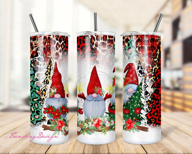 Gnomes Christmas Tumbler Wrap 20oz Skinny Tumbler Sublimation Designs, PNG Digital Download, Merry Christmas Tumbler Png, Instant Download Sublimation TrendingDesign 