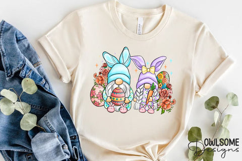 Gnomes Couple Easter Day PNG Sublimation Sublimation Owlsome.Designs 