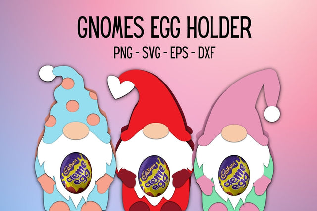 Gnomes Egg Holders SVG SVG SvgOcean 