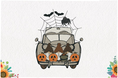Gnomes Halloween Sublimation Sublimation Jagonath Roy 