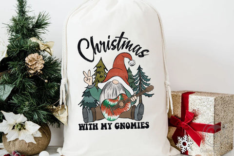 Gnomes Hippie Christmas Sublimation Sublimation LAM HOANG THUY 