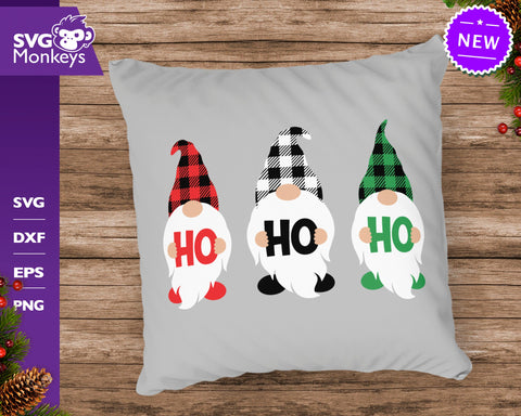 Gnomes Ho Ho Ho Svg, Christmas Gnome Svg, Gnomes Svg SVG SvgMonkeys 