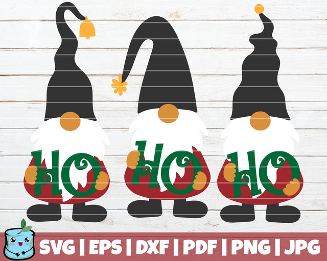 Gnomes Ho Ho Ho SVG MintyMarshmallows 