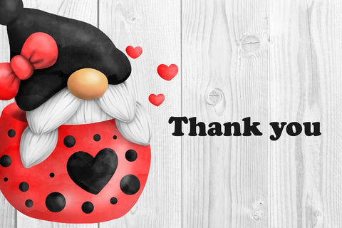 gnomes ladybug sublimation SVG dadan_pm 