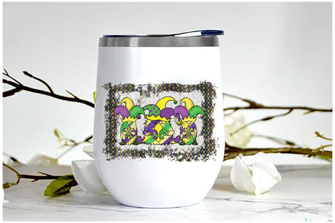 Gnomes Mardi Gras Sublimation Sublimation Jagonath Roy 