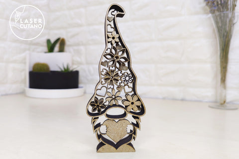 GNOMES Multilayer Laser Cut Files, Mandala, Bundles, Mini Design Bundles SVG LaserCutano 