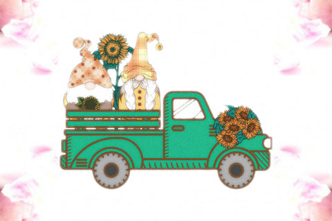 Gnomes on Truck Sublimation Sublimation Jagonath Roy 