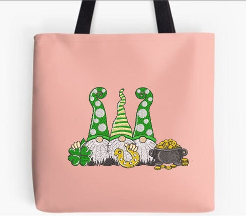 Gnomes Patrick's Day embroidery design. SVG ArtEMByNatalia 