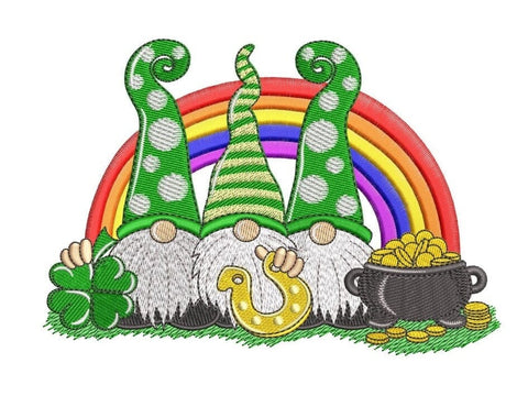 Gnomes Patrick's Day. Embroidery/Applique DESIGNS ArtEMByNatalia 