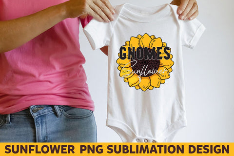 Gnomes sunflower Sublimation Rupkotha 