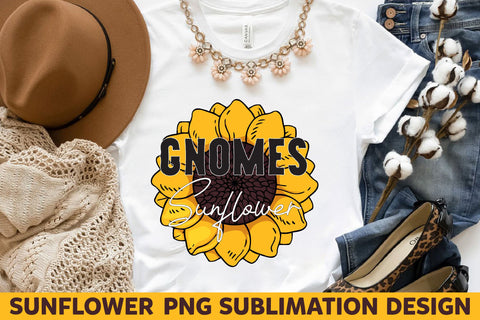 Gnomes sunflower Sublimation Rupkotha 