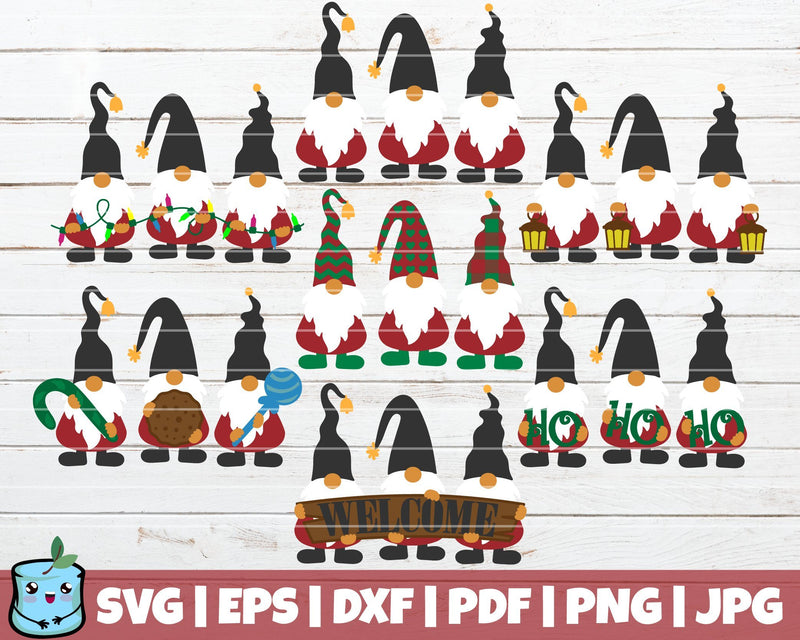 Gnomes SVG Bundle SVG MintyMarshmallows 