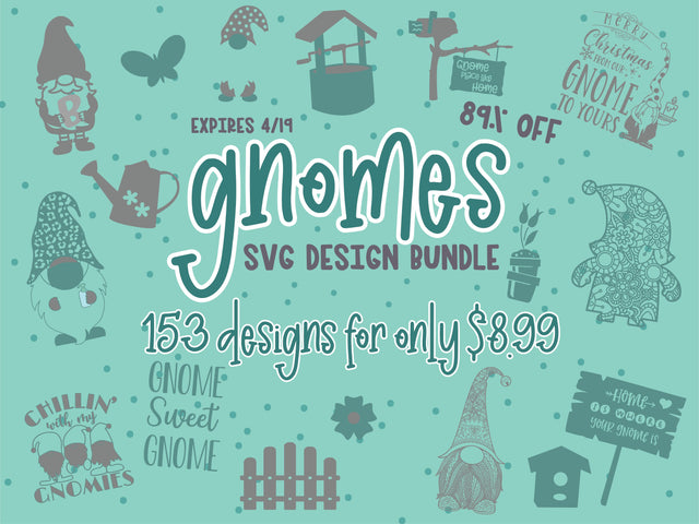 Gnomes SVG Design Bundle Bundle So Fontsy Design Shop 