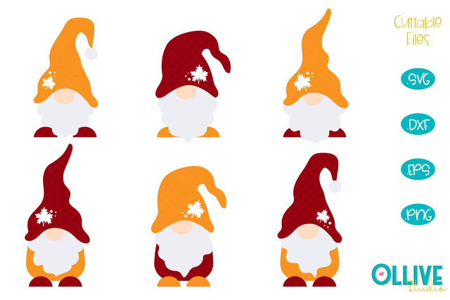 Gnomes Thanksgiving SVG Bundle SVG Ollive Studio 