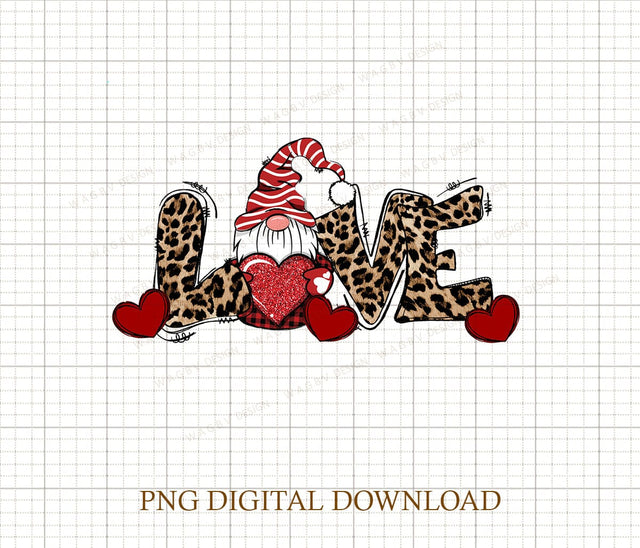 Gnomes Valentine's Day,Gnomes Valentines, Valentines Day Png, Valentines Day Gift, Cute Valentine Png,Gift For Her Valentines Day Sublimation DiamondDesign 