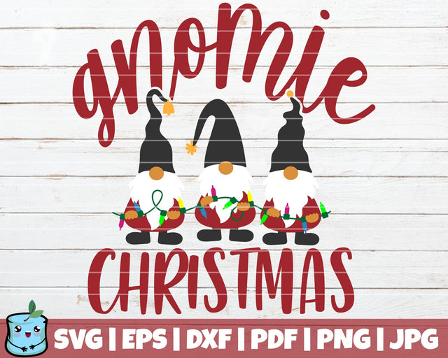 Gnomie Christmas SVG MintyMarshmallows 