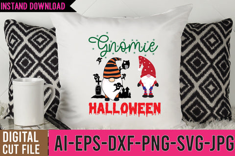 Gnomie Halloween SVG Design SVG BlackCatsMedia 