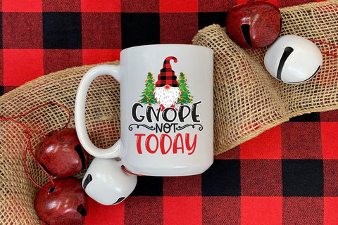 Gnope Not Today | Christmas Gnome Sublimation Sublimation CraftLabSVG 