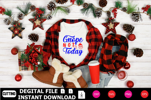 Gnope Not Today SVG Shahin alam 