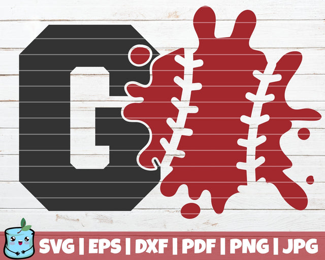 Go Baseball SVG MintyMarshmallows 